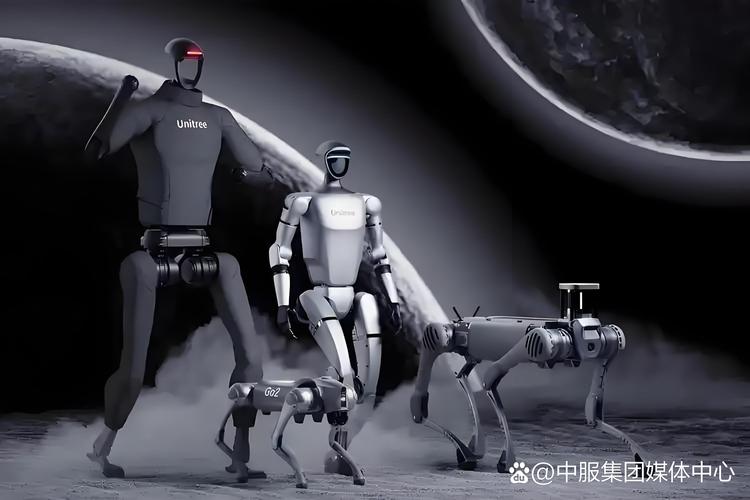 一行近日赴杭州宇樹科技參觀考察,雙方科技推廣和應用服務業